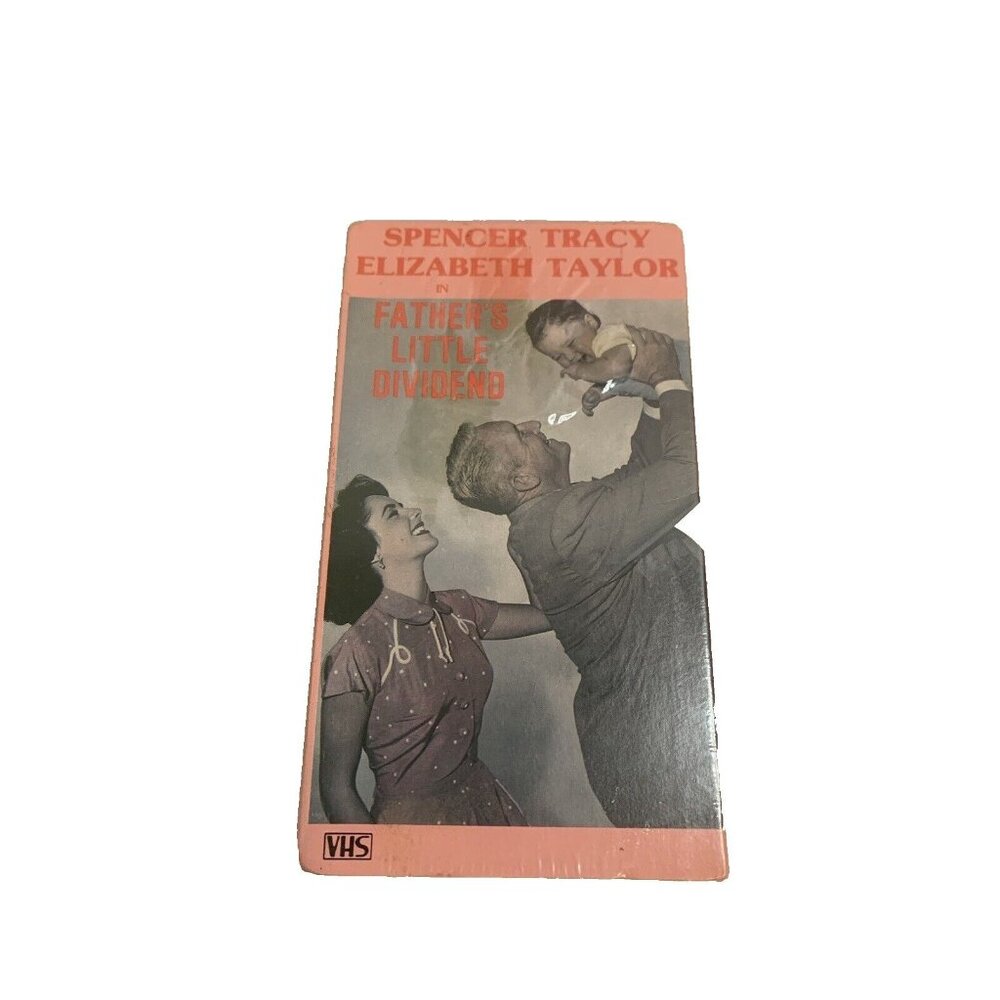 Fathers Little Dividend VHS 1951 Spencer Tracy Elizabeth Taylor Goodtimes Sealed